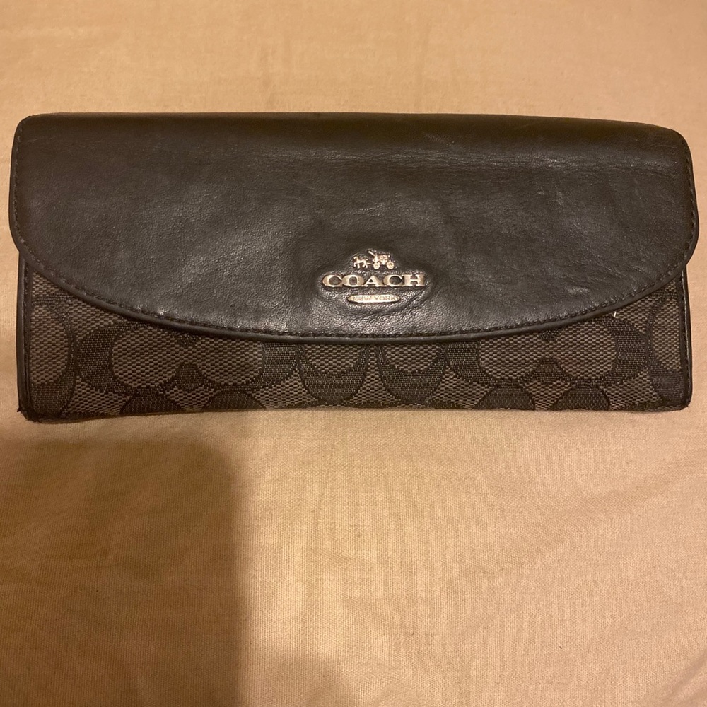 Gently Used Coach Wallet